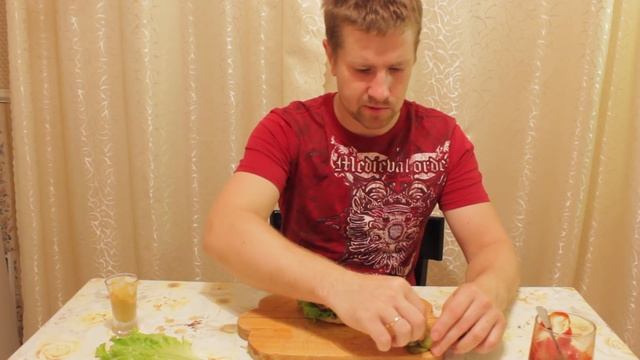 Как сделать Халк-бургер How to make Hulk burger смотреть онлайн