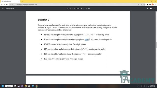Python Basics 46: Assignment 01 - Ques No.02, Splitting Whole Number, Check Sequence [Urdu/Hindi] смотреть онлайн