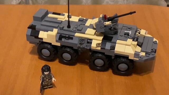 Brickmania BTR-82A Kit Build And Review