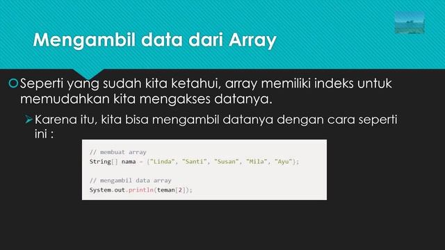 Array - Java Programming (Bahasa Indonesia) смотреть онлайн
