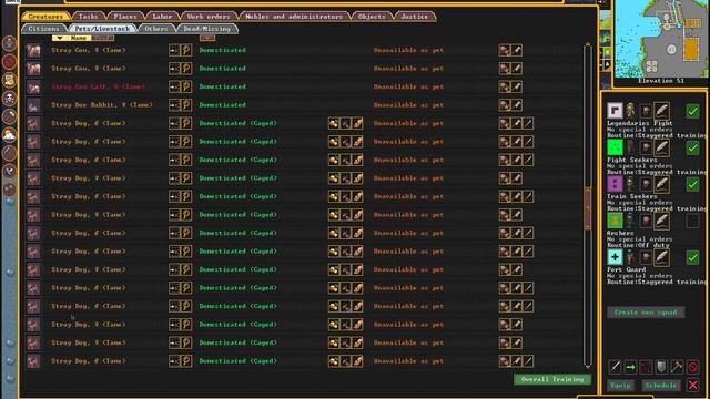 Хранилище магмы и барраки. Dwarf Fortress S2-19 смотреть онлайн