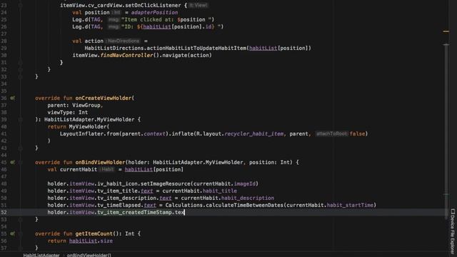 MVVM Habit Tracker App Tutorial in Android Studio (Displaying habits in a RecyclerView) смотреть онлайн