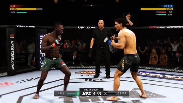 ESGNet's Presents | UFC 3 | UFC 226 | Uriah Hall vs. Paulo Costa (Middleweight) смотреть онлайн