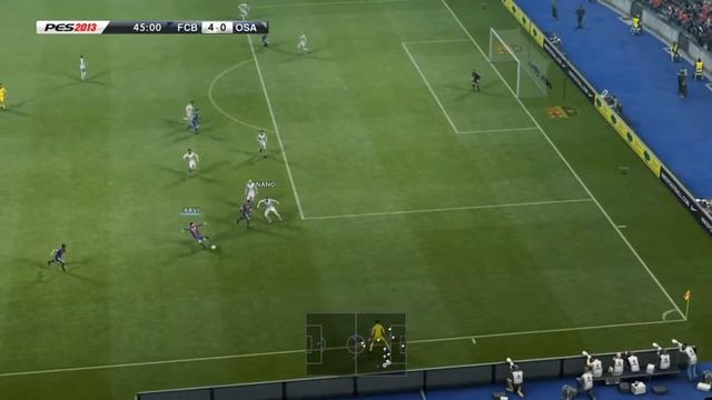 PES 2013 Мастер - Лига Барселона - Осасуна смотреть онлайн