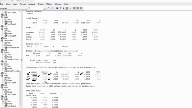 Moderated mediation in SPSS using Hayes' Process Macro (Model 7) смотреть онлайн