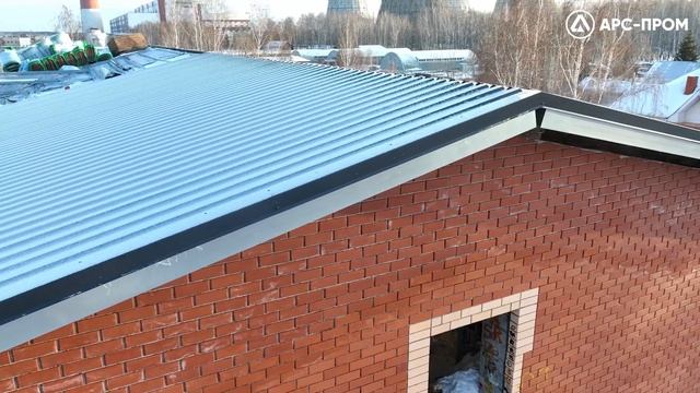 Мансардный этаж и стропильная система ЛСТК от АРС-Пром смотреть онлайн