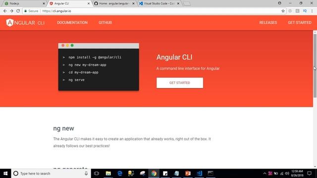 angular 7 tutorial - 4 - software's and IDE’s installation process смотреть онлайн