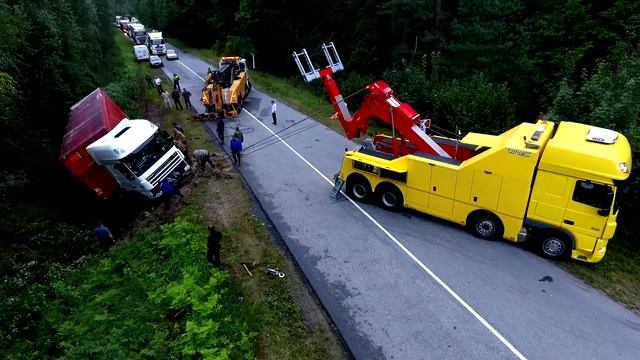 Грузовой эвакуатор РосТрансАвто Брянск , ДАФ сервис. смотреть онлайн