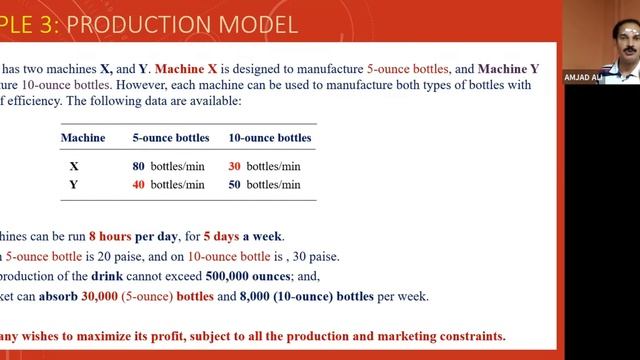 W1 - April 13 - Production Problem Formulation