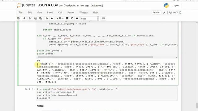 Quantitative Biological Research with Python - Lesson 3, TA 2/3 - JSON, CSV, Functional Programming смотреть онлайн