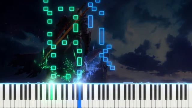 Flame of Hope - Tales of Arise || Intermediate Piano Arrangement смотреть онлайн