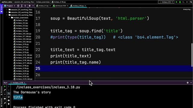 Web Scraping смотреть онлайн