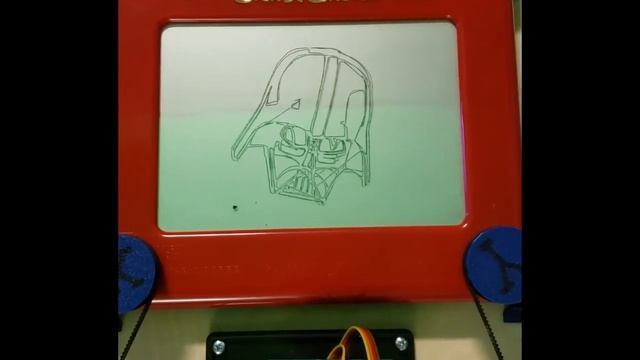 CNC Etch a sketch demo смотреть онлайн