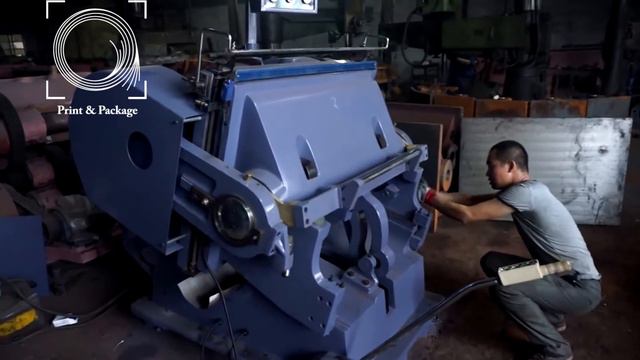 Тигельный пресс для высечки и биговки ML 930 смотреть онлайн