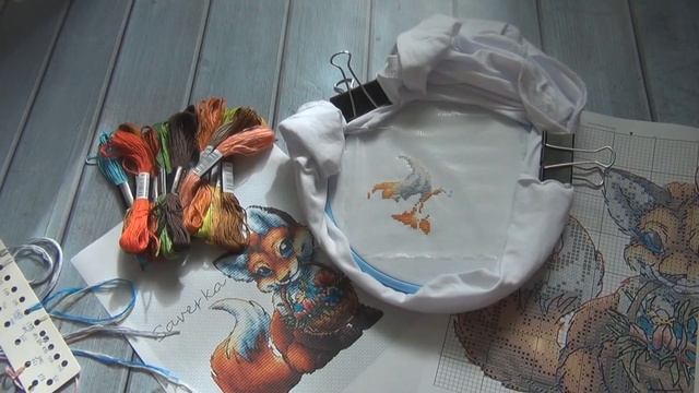 Третий старт осени! Сама от себя не ожидала) И снова вышиваю на одежде. Лисуня от Saver_kи смотреть онлайн