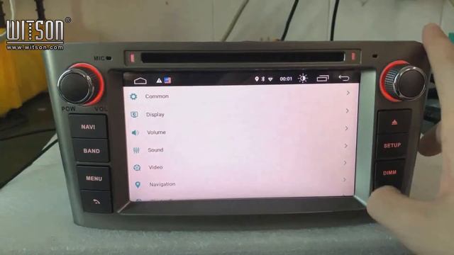 Android 10 For TOYOTA AVENSIS 2005-2007 Key Function (KS5587S) смотреть онлайн