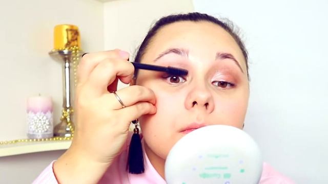 Макияж для 14 февраля без стрелок | Тестируем палетку теней и туши Max Factor | IRA MILLER смотреть онлайн