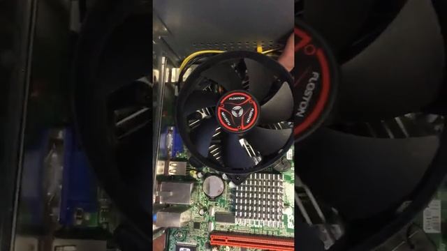 Как снять кулер и поставить смотреть онлайн