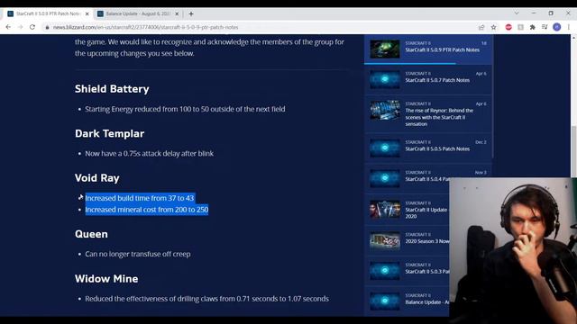 AFTER 1.5 YEARS - NEW Starcraft 2 Balance Changes preview смотреть онлайн