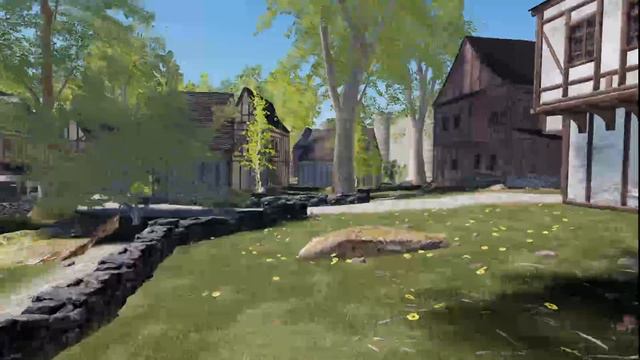 Unreal Engine Medieval Town Project: VR Walk-through смотреть онлайн