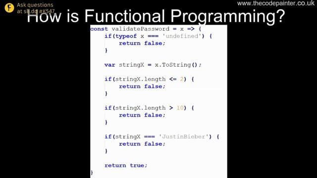 Functional Programming with JavaScript - Simon Painter смотреть онлайн