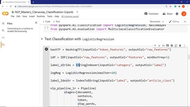 How to Classify a Text with Spark NLP | Test on TF-IDF, Bert and GloVe || Clarusway смотреть онлайн