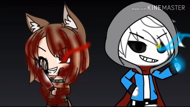 Клип undertale "геноцыд" (породия) гача лайф смотреть онлайн