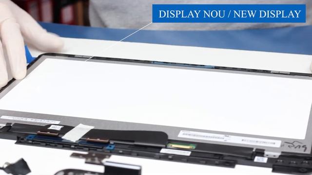 Changing the display on ASUS ZenBook Flip 14 UX461U laptop смотреть онлайн