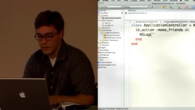 LoneStar RubyConf 2008 - Creating Desktop Applications With Ruby On Mac
