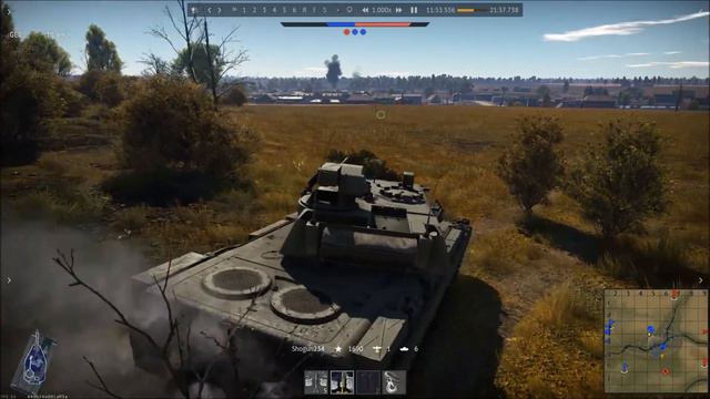 War Thunder-Leopard 2K clubbing RUSSIAN BIAS 11:0 смотреть онлайн