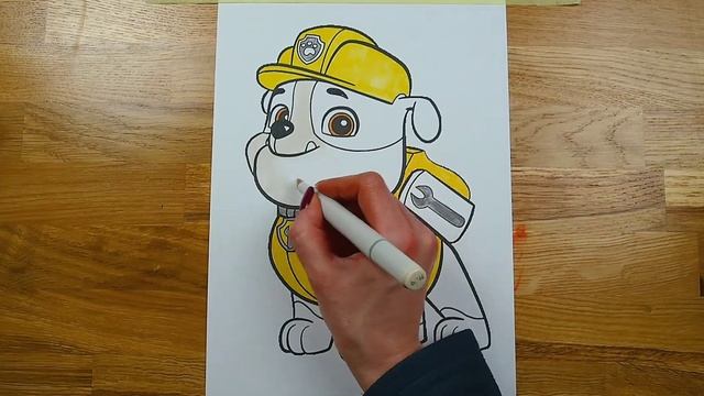 Рисуем щенячий патруль смотреть онлайн