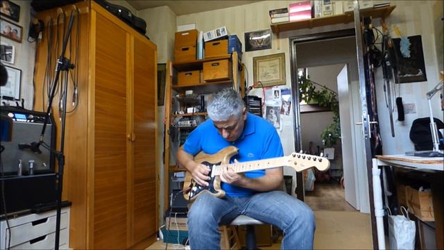 Guitar Jam (Cm) Strato SSS FAR # 13 -HD video- смотреть онлайн