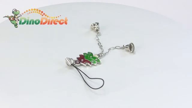 Wonderful Christmas Tree Metal Cell Phone Git Strap Charm from Dinodirect.com смотреть онлайн