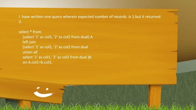 Left outer join returning wrong counts смотреть онлайн