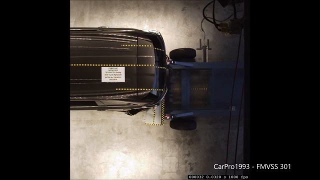 2014-2019 Toyota Highlander / Kluger FMVSS 301 Rear Crash Test (50 Mph) смотреть онлайн