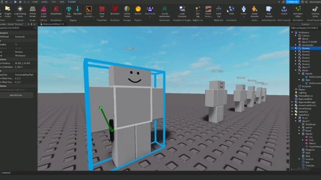 [ROBLOX STUDIO] Make Your Military 3! | Gun system смотреть онлайн