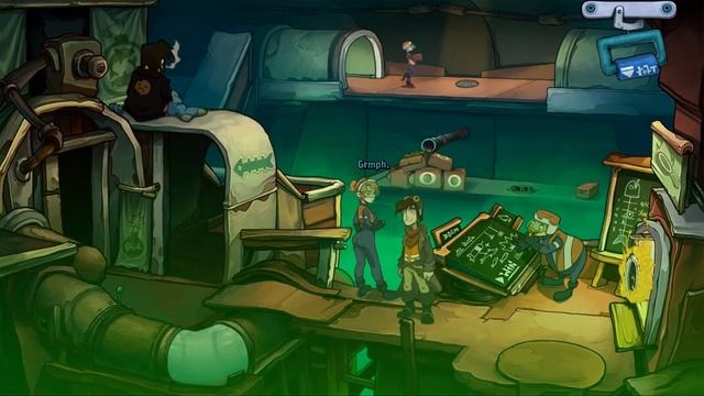 Chaos on Deponia Walkthrough Part 15 Torpedo Dolphins! смотреть онлайн