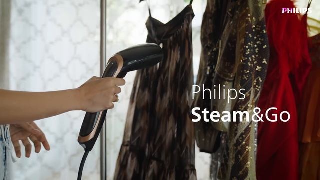 Philips Steam Go Plus Garment Steamer | A quick fix for your packed schedule смотреть онлайн