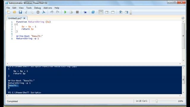 Powershell: How To Write A Function смотреть онлайн