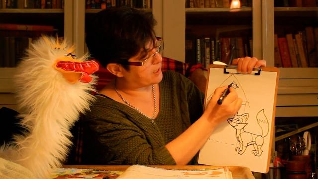 Рисуем Лисичку С Малышами.В Гостях у Арт Студии 'феради самкаро' с Майей Герсамий смотреть онлайн