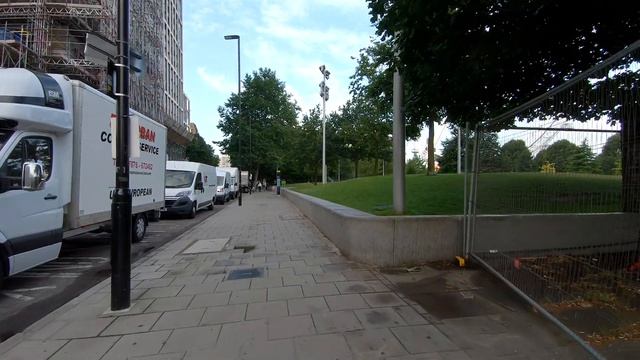 Walking around London to Buckingham Palace (1 hour) | 4k | Ambient music смотреть онлайн