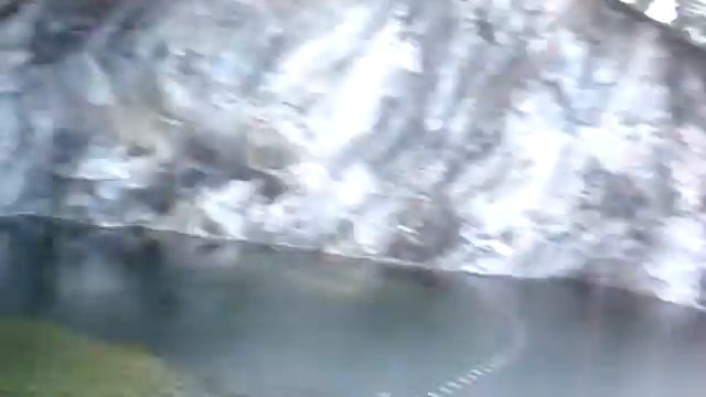 Пролетая над Мраморным карьером. Пос. Рускеала, Карельский перешеек. смотреть онлайн