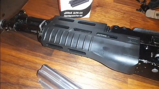 ОХОТА с БОРОДОЙ, САЙГА МК 03 .223 rem и цевье от Puf Gun смотреть онлайн