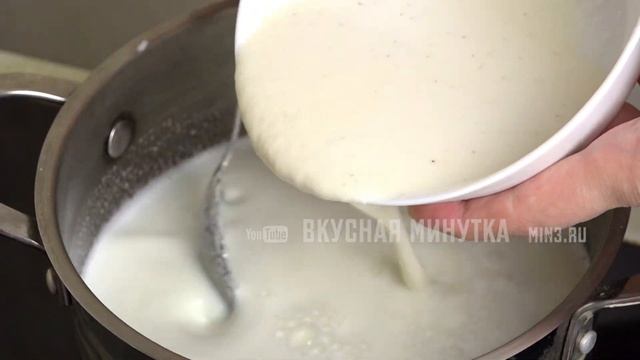 Манная каша ВСЕГДА БЕЗ КОМОЧКОВ! Как я ее готовлю Рецепт манной каши на МОЛОКЕ смотреть онлайн