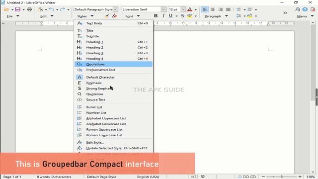 LibreOffice Ribbon Menu | Making LibreOffice Like Microsoft Office | LibreOffice Look Like Excel