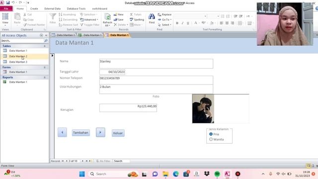 Cara Membuat Report Wizard Menggunakan Acces