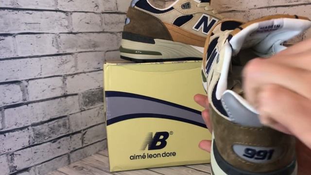 Кроссовки New Balance 991 смотреть онлайн