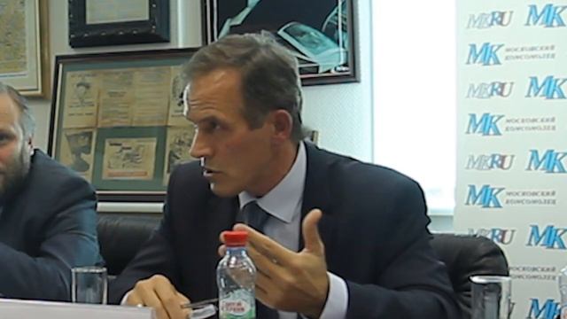 Пресс-конференция в редакции МК смотреть онлайн