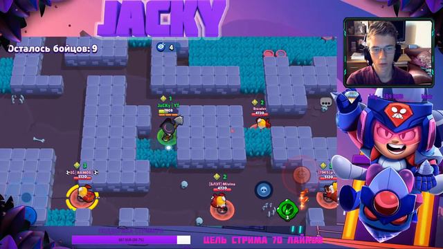 СТРИМ БРАВЛ СТАРС / СТРИМ BRAWL STARS ИГРАЮ С ПОДПИСЧИКАМИ смотреть онлайн