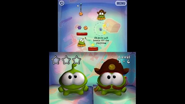 Cut the Rope Triple Treat Time Travel [Pirate Ship] смотреть онлайн